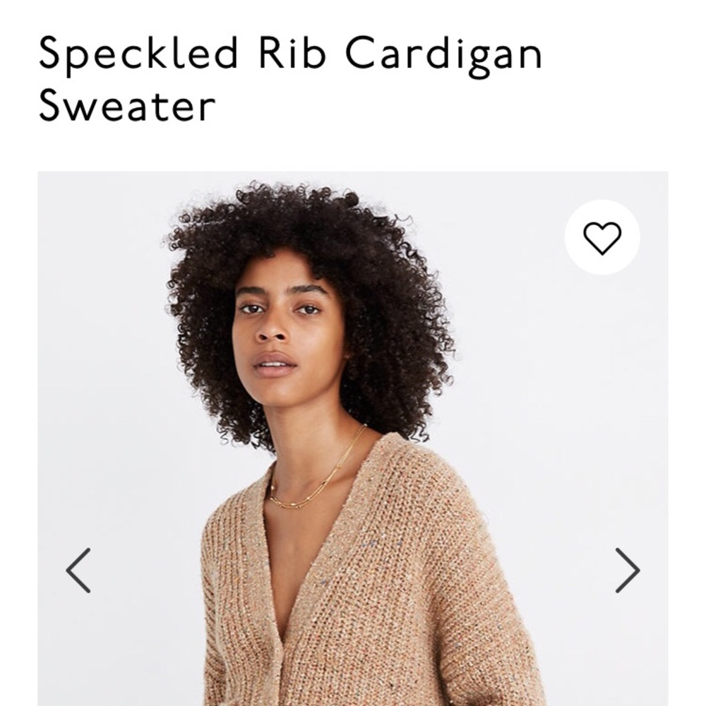 NWT Madewell Cardigan Sweater